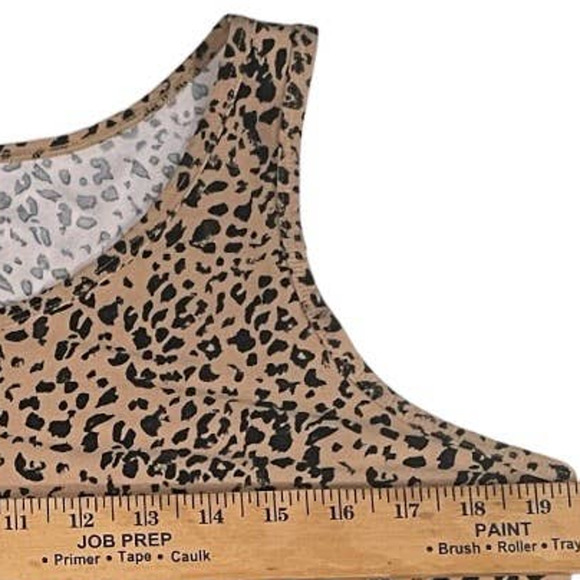 Time and Tru Maternity Tank Top Size L (12-14) Animal Print - Picture 5 of 5